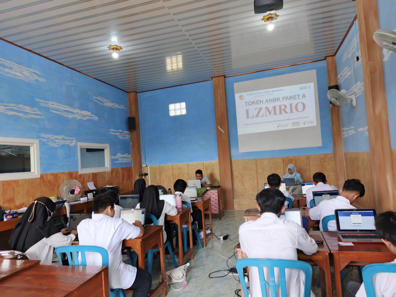 Pelaksanaan ANBK Paket A Tahun 2025 di PKBM Intan Prima Mandiri